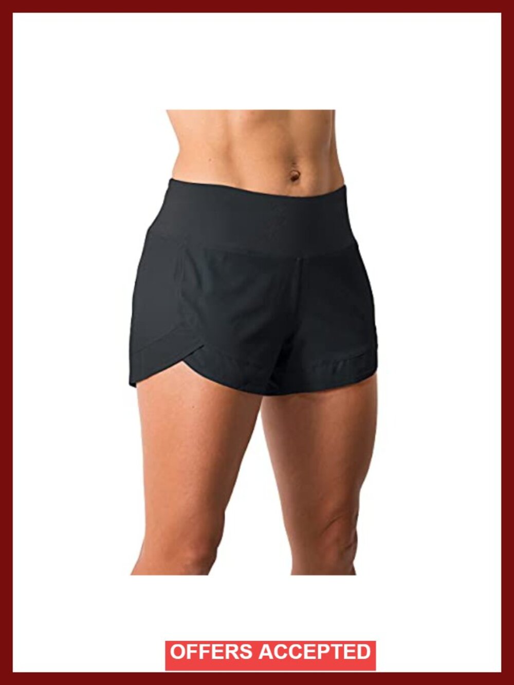 3" Lightweight Running Shorts with Mesh Liner and Zipper Pocket